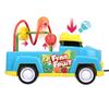 Dickie Toys ABC - Toy Car Fynn Fruit (25 cm) - Pull Toy with Motor Skills Bow, Horn and Cord, Baby Toy from 1 Year (12 Months) view 2