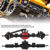 RC Front Rear Shaft Axle Straight Complete Axle with 2pcs Metal Drive Shaft Fit Axles for 1/10 Axial SCX10 I SCX10 II RC Car Power Plant & Driveline Systems view 4