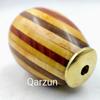 Qarzun Wooden Antique Kaleidoscope Vintage Brass Glass Handheld Kaleidoscope Stained Wood Vintage Look Kaleidoscope Kaleidoscope for Kids Friends Family Children by Brass Collection view 4