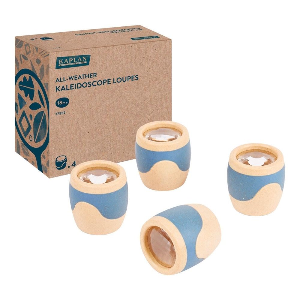 Kaplan Early Learning All-Weather Kaleidoscope Loupes - Set of 4
