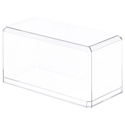 Pioneer Plastics 094C Clear Plastic Display Case for 1:24 Scale Cars, 9" W x 4.125" D x 4.375" H (Mailer Box), Pack of 2