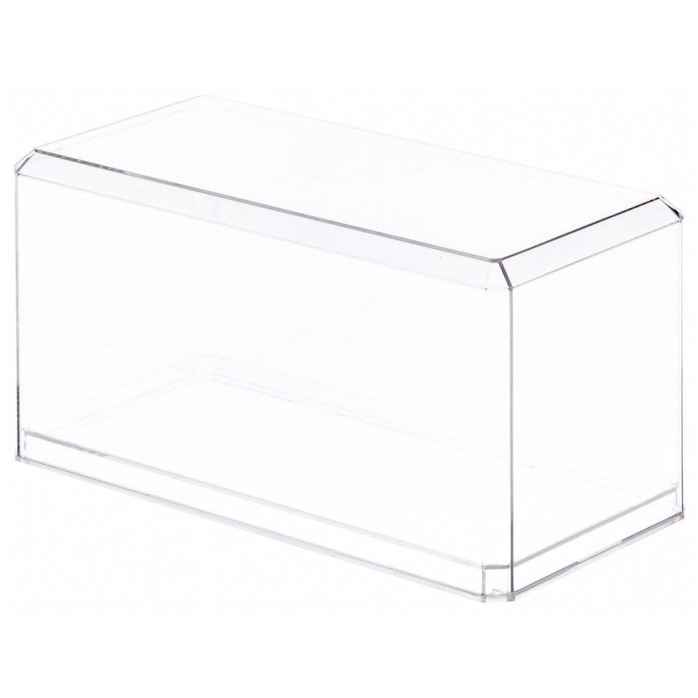 Pioneer Plastics 094C Clear Plastic Display Case for 1:24 Scale Cars, 9" W x 4.125" D x 4.375" H (Mailer Box), Pack of 2