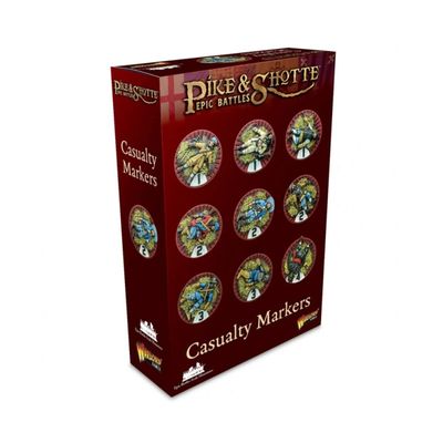 Warlord Games Pike & Shotte Epic Battles Casualty Markers Military Table Top Wargaming Plastic Model Kit 212410002
