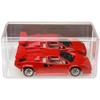 Pioneer Plastics 084CD Clear Plastic Display Case for 1:32 Scale Cars (Mirrored), 8" W x 3.75" D x 3.5" H (Mailer Box), Pack of 3 view 3