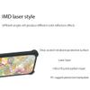 Case for Ulefone Note 14 Case Compatible with Ulefone Note 14 Phone Case Cover [with Tempered Glass Screen Protector][Hard PC + Soft Silicone][Ring Support] [Colorful Reflect Light] IMDH-HSJ view 3