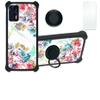 Case for Oukitel C31 Pro Case Compatible with Oukitel C31 Pro Phone Case Cover [with Tempered Glass Screen Protector][Hard PC + Soft Silicone][Ring Support] [Colorful Reflect Light] IMDH-MDH view 1