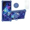 Case for Oukitel C31 Pro Case Compatible with Oukitel C31 Pro Phone Case Cover [with Tempered Glass Screen Protector][Hard PC + Soft Silicone][Ring Support] [Colorful Reflect Light] IMDL-LMG view 1