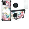 Case for Ulefone Note 6t Case Compatible with Ulefone Note 6t Phone Case Cover [with Tempered Glass Screen Protector][Hard PC + Soft Silicone][Ring Support] [Colorful Reflect Light] IMDH-MDH view 1