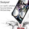 Case for Ulefone Note 6t Case Compatible with Ulefone Note 6t Phone Case Cover [with Tempered Glass Screen Protector][Hard PC + Soft Silicone][Ring Support] [Colorful Reflect Light] IMDH-SZQ view 2