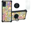 Case for Oukitel C31 Pro Case Compatible with Oukitel C31 Pro Phone Case Cover [with Tempered Glass Screen Protector][Hard PC + Soft Silicone][Ring Support] [Colorful Reflect Light] IMDH-HSJ view 1