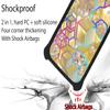 Galaxy A04e Case Compatible with Samsung Galaxy A04e Phone Case Cover [with Tempered Glass Screen Protector][Hard PC + Soft Silicone][Ring Support] [Colorful Reflect Light] IMDH-HSJ view 2