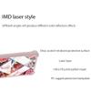 Case for Ulefone Note 12 Case Compatible with Ulefone Note 12 Phone Case Cover [with Tempered Glass Screen Protector][Hard PC + Soft Silicone][Ring Support] [Colorful Reflect Light] IMDF-HMG view 3