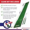 PutterBall XL Golf Game Set  The Original 10 Cup Putting Pong Edition with 2 Putters, 2 Balls, Green Mat and Hole Covers  Fun Putter Golf Game for Backyard, Office, Indoor Outdoor Parties view 2