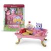 American Girl WellieWishers 14.5-inch Doll Breakfast in Bed Tray Playset with Tea Set and Breakfast Food, For Ages 4+ view 1