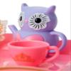 American Girl WellieWishers 14.5-inch Doll Breakfast in Bed Tray Playset with Tea Set and Breakfast Food, For Ages 4+ view 4