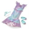American Girl WellieWishers 14.5-inch Doll 2-in-1 Sparkly Mermaid Outfit with Headband and Ballet Flats, For Ages 4+ view 1