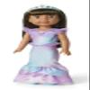 American Girl WellieWishers 14.5-inch Doll 2-in-1 Sparkly Mermaid Outfit with Headband and Ballet Flats, For Ages 4+ view 2