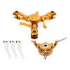 MICROHELI CNC Aluminum Triple Blade Conversion Set (Gold)(for MH-GSS2001T Series) view 1