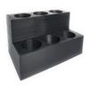 2 Tier 6 Marbles Collectors Marble Display for 1 inch shooter marbles (Teal) view 2
