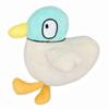 Cute Sarah and Duck Stuffed Animals Plush Pillow, 7'' Soft Green and White Duck Plush Pillow Animals view 1
