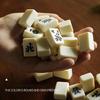 Mini Chinese Mahjong Game, Portable Travel Mahjong, 144 Pieces Traditional Mahjong Token Set, Mini Travel Board Game, Complete Maong Games for Travel, Party, Family view 2