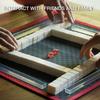 Mini Chinese Mahjong Game, Portable Travel Mahjong, 144 Pieces Traditional Mahjong Token Set, Mini Travel Board Game, Complete Maong Games for Travel, Party, Family view 4