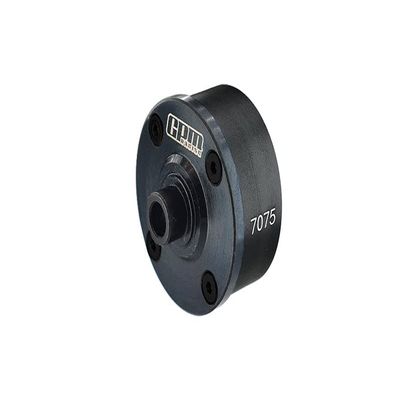 Medium Carbon Steel + Aluminium 7075-T6 Front Or Middle Or Rear Diff Case for Arrma 1:7 and 1:8 R/C Car Models - Black