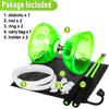 BODY RHYTHM Five Bearings Chinese Diabolo Yoyo Set with Fiberglass Sticks-Adjustable Strings for All Ages - Best for Fitness and Tricks (Green) view 2