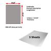 Lenticular Sheet 17"x13", 100LPI (Pack of 5) - Transparent Lenticular Lens Sheet Blanks, Portrait, for Magic Tricks, 3D/Morph/Zoom/Animation/Flip-Image Printing, Optical Illusion, Invisibility Shield view 2
