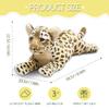 Gisqis Cheetah Stuffed Animal 19" Realistic Leopard Stuffed Animal Cheetah Stuffy Leopard Plush Toys Cute Stuffed Jaguar Plush Birthday for Girls Boys view 3