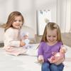 Enjoyin 12'' Twins Baby Doll Playset with Accessories Includes Boy and Girl Dolls, 2 Powder Bottles, and 2 Pacifiers, Ideal Gift for Children Age 3+ view 4