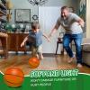 Anzmtosn 7 Inch PVC Mini Basketball, 4 Pack with Pump, Orange view 4