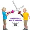 Fahacop 20 Pack 30 Inch Inflatable Katana Blow up Ninja Swords Inflatable Samurai Swords for Ninja Theme Birthday Cosplay Pool Party Supplies, 2 Colors view 3