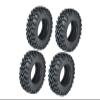 AXIAL 4WD SCX24 DEADBOLT 1.33 Inch Adhesive Crawler Rubber Tires 64mm X 24mm With Foam Inserts - GPM TRX4MZSP25B view 1