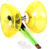 BODY RHYTHM Five Bearings Chinese Diabolo Yoyo Set with Fiberglass Sticks-Adjustable Strings for All Ages - Best for Fitness and Tricks (Yellow) view 1