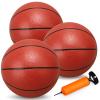 8.6 Water Pool Basketball Set with Pump, Replacement Ball for Basketball Hoop Trampoline, PVC Waterproof Basketballs Floating Toy for Swimming Pool Seaside, Indoor Outdoor Water Games Summer Party view 1