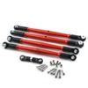 Aluminum Steering Tie Rod Turnbuckles Set for 1/8 ARRMA Kraton 6S BLX/Outcast 6S BLX/Talion 6S BLX,Aluminum Upgrades Part 5pcs/Set (Red)#AR330230 view 4