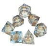 AAGAZA 7Pcs Dices Set Polyhedral Dices D4 for Party Favors Holiday Entertainment Wedding view 3