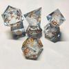 AAGAZA 7Pcs Dices Set Polyhedral Dices D4 for Party Favors Holiday Entertainment Wedding view 4