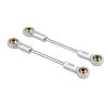AAGAZA 2X Upgrade Metal Front andRear Axle Pull Rod Decorative, Replacement Easy to in stall Durable Sturdy for 1:18 RC Crawlercar Model Part view 1