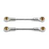 AAGAZA 2X Upgrade Metal Front andRear Axle Pull Rod Decorative, Replacement Easy to in stall Durable Sturdy for 1:18 RC Crawlercar Model Part view 2