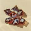 AAGAZA 7X Resin Dice Table Games Entertainment Toy Party Game D4~D20 Play Entertainment Toys Board Game Props Polyhedral Dice Dice Sets for Bar view 2