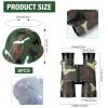 Sratte 16 Pcs Army Helmets For Kids 8 Plastic Camouflage Hats Soldier Hats And 8 Binoculars With Neck String For Kids Camo Costume Hat Summer view 2