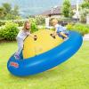 OLAKIDS 8FT Inflatable Dome Rocker Bouncer, Outdoor Kids Giant Roll and Play Seesaw Rocker with 6 Secure Handles, Max Weight 250 LBS view 2