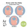 8-Pack Organic Baby Bibs for Boys, Girls - Soft Cotton Drooling and Teething Bibs for Baby Girl & Boy, Extra Absorbent, Easy To Clean & Put On for Toddler, Newborn, Infant 0-24 Months (Butterflies) view 4