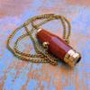 Pair of Couples Kaleidoscope Wood & Brass Pendant Kaleidoscope for Your Love Oneby Art Gift Decor view 4