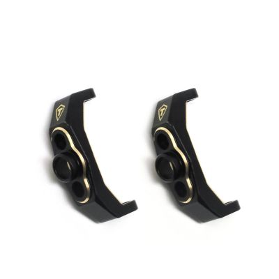 TREAL Brass Front C Hubs Caster Blocks 5.2g/pc (2P) L&R Heavy Weight Upgrades Compatible with 1/18 TRX4M