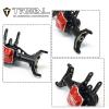 TREAL Brass Front C Hubs Caster Blocks 5.2g/pc (2P) L&R Heavy Weight Upgrades Compatible with 1/18 TRX4M view 3