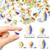 POPLAY 61PCS Marbles Games for Kids, with Gift Box for Marbles Run Games, Classroom Crafts Supplies Kit view 2