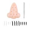 Funny Pimple Popping Stress Relief Toy Set Squeeze Out Blackheads in Nose to Relieve Stress Novelty Toys Gifts (B) view 1